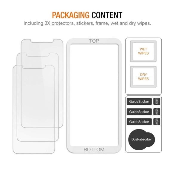 Trianium Tempered Glass Screen Protector for iPhone XR/iPhone 11 (6.1" Display) - Picture 2 of 6